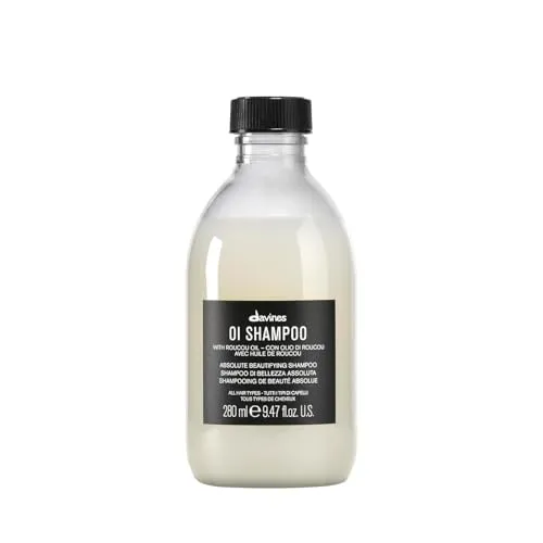 Davines OI Shampoo für alle Haartypen, 280 ml - Shampoo für alle Haartypen, reinigt sanft und verleiht Glanz sowie Volumen, ideal für die tägliche Haarpflege.