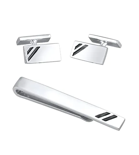Kuzzoi Manschettenknöpfe Set Elegant 925 Silber - Sonstige Accessoires, aus hochwertigem 925er Sterling Silber gefertigt, perfekt für elegante Anlässe und stilvolle Outfits.