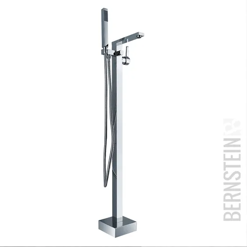 Standarmatur freistehend Wannenarmatur 1521 - Hochwertige Standarmatur aus verchromtem Messing, ideal für elegante Badgestaltungen und einfache Installation.