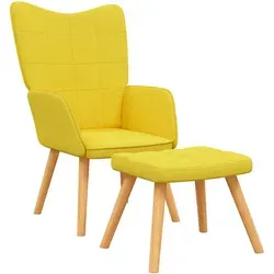 Maison Exclusive Relaxsessel mit Hocker