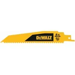 DEWALT Säbelsägeblatt BIM Holz 152mm 6TPI