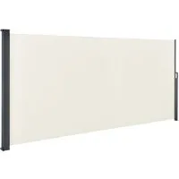 Juskys Seitenmarkise Dubai 500 x 200 cm - Ausziehbar und Blickdicht - Markisen & Sichtschutz - Ideal für Garten und Terrasse, wetterfest und individuell anpassbar für optimalen Sichtschutz.