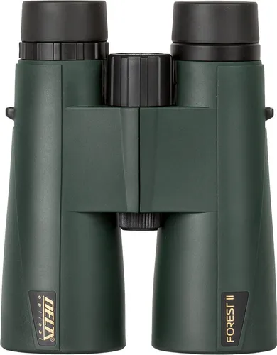Delta Fernglas Optical Forest II (8,5x50) - Dämmerungs- und Nachtbeobachtung, wasserdicht mit BaK-4 Prismen und stufenlos einstellbarem Zentraldrehknopf
