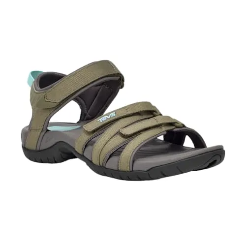 Teva Women's Tirra Sandals - Sportliche Wandersandalen für Damen - Wanderschuhe mit schnelltrocknendem Obermaterial, ideal für Abenteuer in verschiedenen Farben und Größen 3-9.