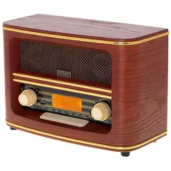 Adler AD 1187 Retro-Radio in braun von Adler