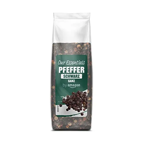 Produktbild by Amazon Schwarzer Pfeffer ganz, 100g