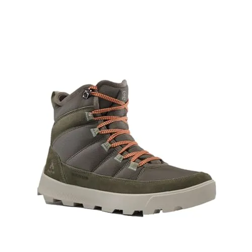 Kamik Atwatern dark green (DGR) 46 - Hochwertige Winterschuhe für Herren, wasserdicht mit DriDefense Membran, ideal für Alltag und Freizeit. Robuste Gummisohle sorgt für besten Grip auf Schnee.