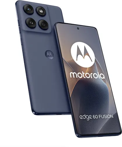 Motorola Edge 60 Fusion 5G - 12GB/256GB Grau (Slipstream Grey) - Handy ohne Vertrag mit 50-MP-Ultra-Pixel-Kamera, beeindruckendem 6,67-Zoll-pOLED-Display und 5200-mAh-Akku für ganztägige Nutzung - ideal für Fotografie und Unterhaltung.