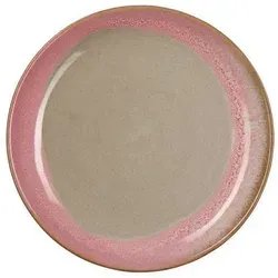 ASA Teller il capriccio, Rosa, Keramik, rund, 2.5 cm, lebensmittelecht, Essen & Trinken, Geschirr, Teller, Speiseteller