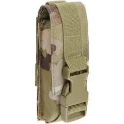 Brandit Molle Multi Pouch Tasche, braun-beige, Größe M für Männer