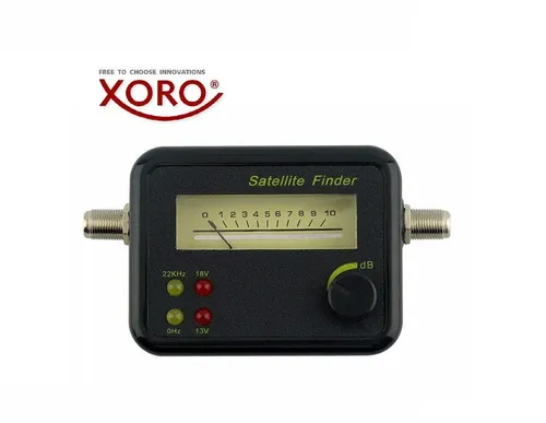 Satfinder HD Sat Finder analog Pegelanzeige mit Licht und Ton Satellite Finder