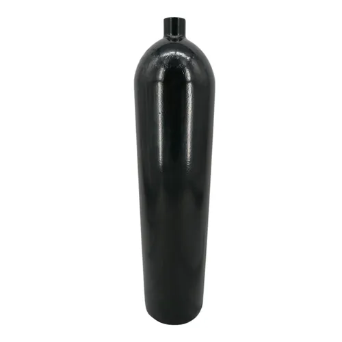 Stahlflasche / Tauchflasche 7 Liter 200 bar 140mm Breathing Apparatus ohne Venti