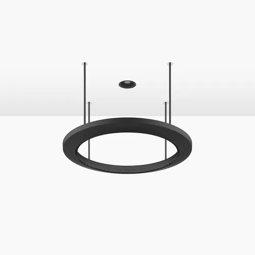 Dornbracht AQUAHALO Regenpaneel Schwarz Matt von Dornbracht