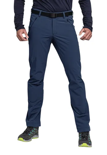Schöffel Herren Pants Taibun M Hose, Navy Blazer, 52 EU - Wanderhose mit optimaler Passform, vorgeformten Knien und praktischen Taschen für unbeschwertes Outdoor-Abenteuer.