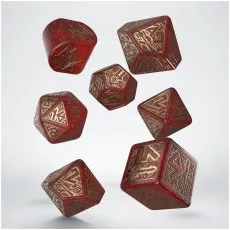Q-Workshop Dwarven Dice Set - Jewels (7 Würfelset) 297065