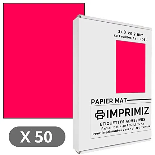 Drucker- & Kopierpapier Pink von Imprimiz