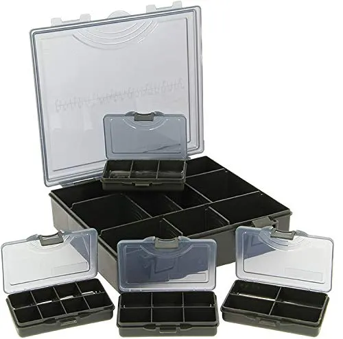 Angel Berger Carp Tackle Box Medium Karpfen Box