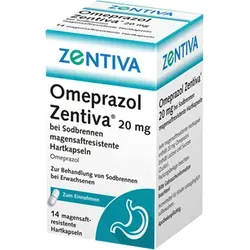Omeprazol Zentiva 20 mg - Effektive Hilfe bei Sodbrennen - Arzneimittel zur kurzfristigen Behandlung von Refluxbeschwerden, bietet schnelle Linderung von Sodbrennen und Säurerückfluss.