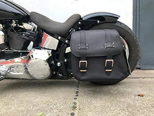 ORLETANOS Zeus Black Seitentasche – Universelle Packtasche für Harley Davidson