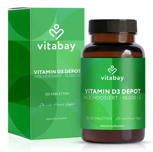 Vitabay Vitamin D3 Depot 10000 I.E.