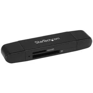 StarTech.com USB 3.0 Kartenleser für SD und microSD Karten - USB-C und USB-A - Mobiler USB SD und microSD Card Reader - Kartenleser (MMC, SD, microSD, SDHC, microSDHC, SDXC, microSDXC) - USB 3.0/USB-C