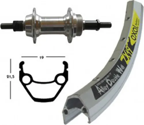 Bike Parts Hinterlaufrad 26