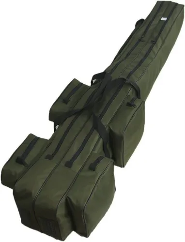 Aves-24 Angelrutentasche PREMIUM 2-Kammer 150-190cm - Hochwertige Angeltasche für bis zu 2 Ruten, ideal zum Schutz und Transport. Robuste Verarbeitung und praktische Fächer für Zubehör.