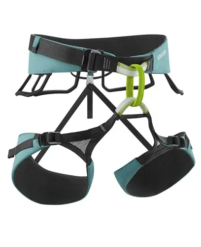 Edelrid Sendero Klettergurt - Hell Blau - Größe S - Kletterausrüstung mit ergonomischem Design und optimaler Passform für maximalen Komfort beim Klettern.