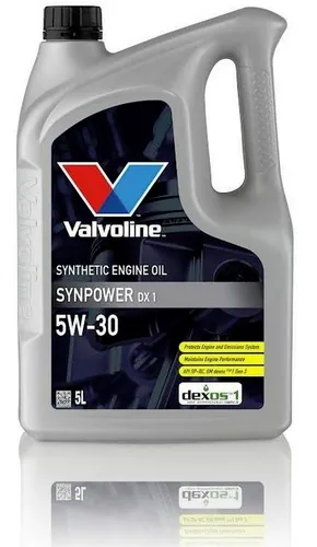 Valvoline SYNPOWER DX1 5W30 5 Liter SW - Hochleistungs-Motoröl für optimale Motorleistung, ideal für moderne Benzin- und Dieselaggregate.
