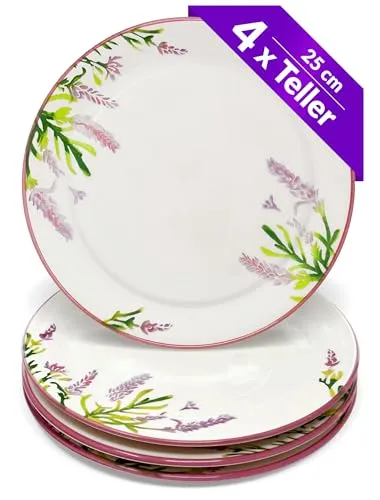 Geschirr Lila von Lashuma