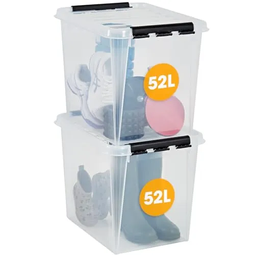 SmartStore Aufbewahrungsboxen 52 l, 2er-Pack