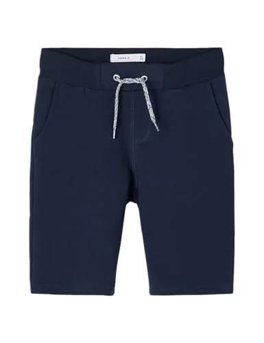NAME IT Jungen Nkmhonk Swe Long Unb Noos Shorts, Dark Sapphire, 128 EU