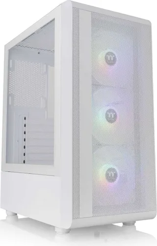 Thermaltake Tt S200 TG ARGB Snow White Mid Tower Chassis