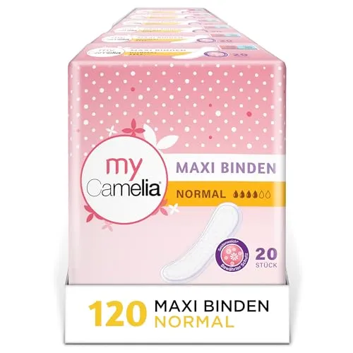 Camelia Maxi Binden Normal 20x6 (120 Stück) von Camelia