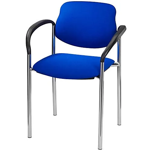 Nowy Styl Besucherstühle Styl blau Stoff von Nowy Styl