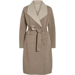 Vila Kurzmantel VIJUICE COAT - NOOS - Funktionsjacken mit Gürtel für praktischen und stylischen Verschluss, knielang, leicht und luftig für optimalen Tragekomfort — ideal für Freizeit und Büro.