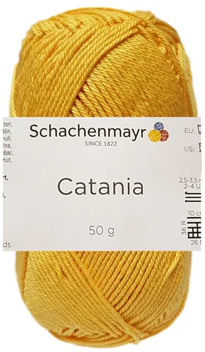 Schachenmayr 50 Gramm Schachenmayr Catania Farbauswahl Bastelgarn, 125 m