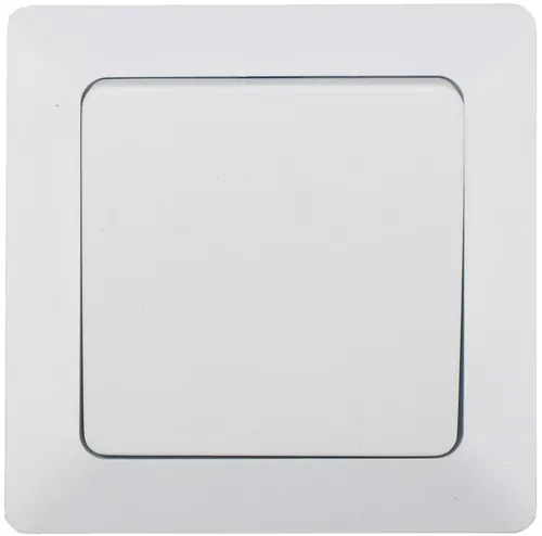 MILOS Kreuzschalter Unterputz 250V 10A - Unterputz Lichtschalter, weiß matt mit einfachem Schraubanschluss für flexible Kombinationen