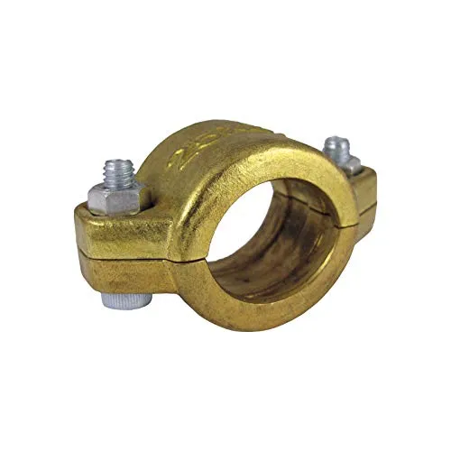 Klemmschale 2 Teilig Messing 3/4'