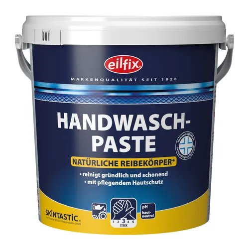 Handwaschpaste 10 Liter - Effektive Reinigung für starke Verschmutzungen - Seife, die mühelos Öl, Fett, Teer und Wachs von den Händen entfernt, ideal für Profis und Heimwerker.