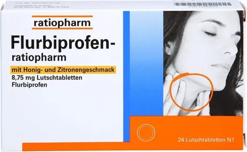Flurbiprofen-Ratiopharm M.honig-U Zitroneng8.75mg 24 ST