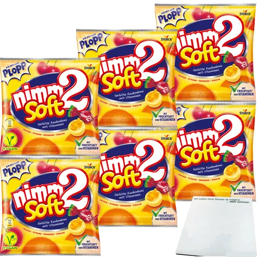 Produktbild Storck Nimm 2 Soft soft Kau-Bonbon 6er Pack 6x116g Beutel usy Block