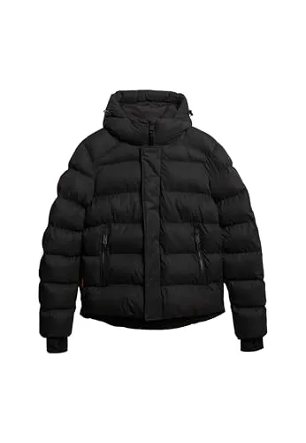 Superdry Mikrofaser Steppjacke mit Kapuze für Herren von Superdry