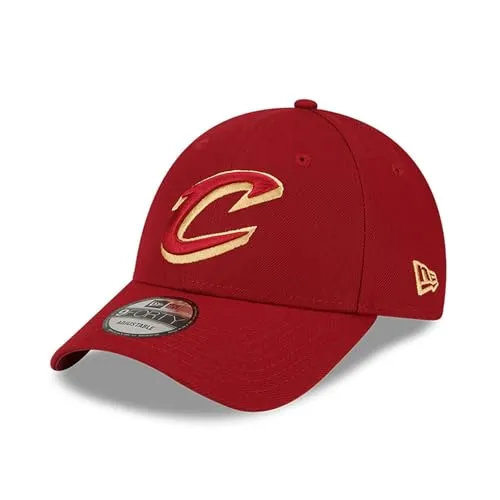 New Era Cleveland Cavaliers NBA The League Cap - Rot, Verstellbar - Hochwertige Kappe der Cleveland Cavaliers aus der NBA The League Kollektion mit Teamlogo-Stick vorne und verstellbarem Klettverschluss für optimalen Tragekomfort.