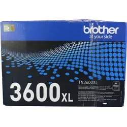 Brother Toner TN-3600XL - Originaltoner schwarz, hohe Kapazität für bis zu 6.000 Seiten, ideal für Büros und regelmäßigen Druckbedarf
