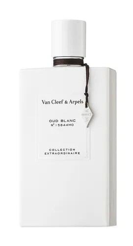 Van Cleef & Arpels Oud Blanc Eau de Parfum 75 ml - Unisexduft mit erlesenem Oud-Akkord, sanften Datteln und zärtlicher türkischer Rose für eine opulente, kontrastreiche Duftkomposition.