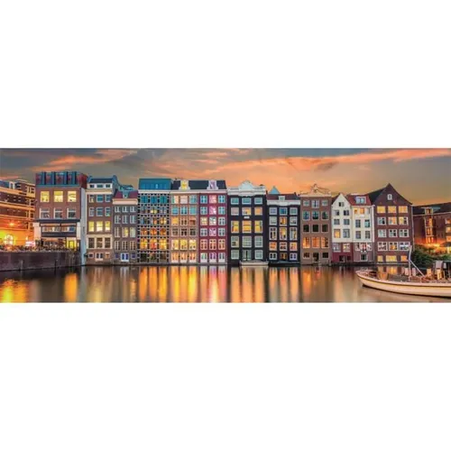 Clementoni Puzzle 1000 Panorama Bright Amsterdam