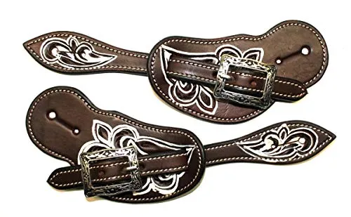 EE Tack Westernsporenriemen US-Leder