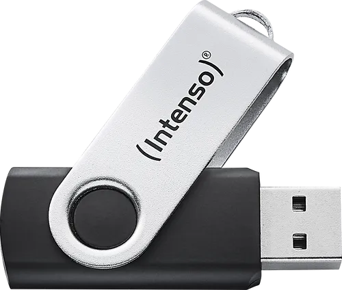 INTENSO 3543492 - Intenso USB Stick Office Line 256GB USB 3.2 GEN 1X1 silber-schwa