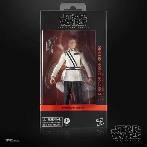 Hasbro Star Wars Black Series Orson Krennic Figur 15 cm - Actionfigur von Direktor Orson Krennic aus Star Wars: Andor, detailgetreu mit raffinierten Features und hochwertigen Details für echte Star Wars Fans.